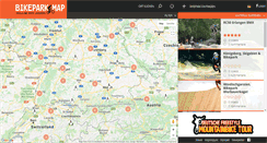 Desktop Screenshot of bikeparkmap.com